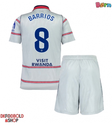 Atletico Madrid Pablo Barrios #8 Tredje trøje Børn 2026-27 Kort ærmer (+ korte bukser)